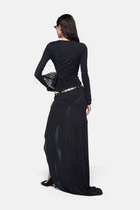 Midi dress - Black