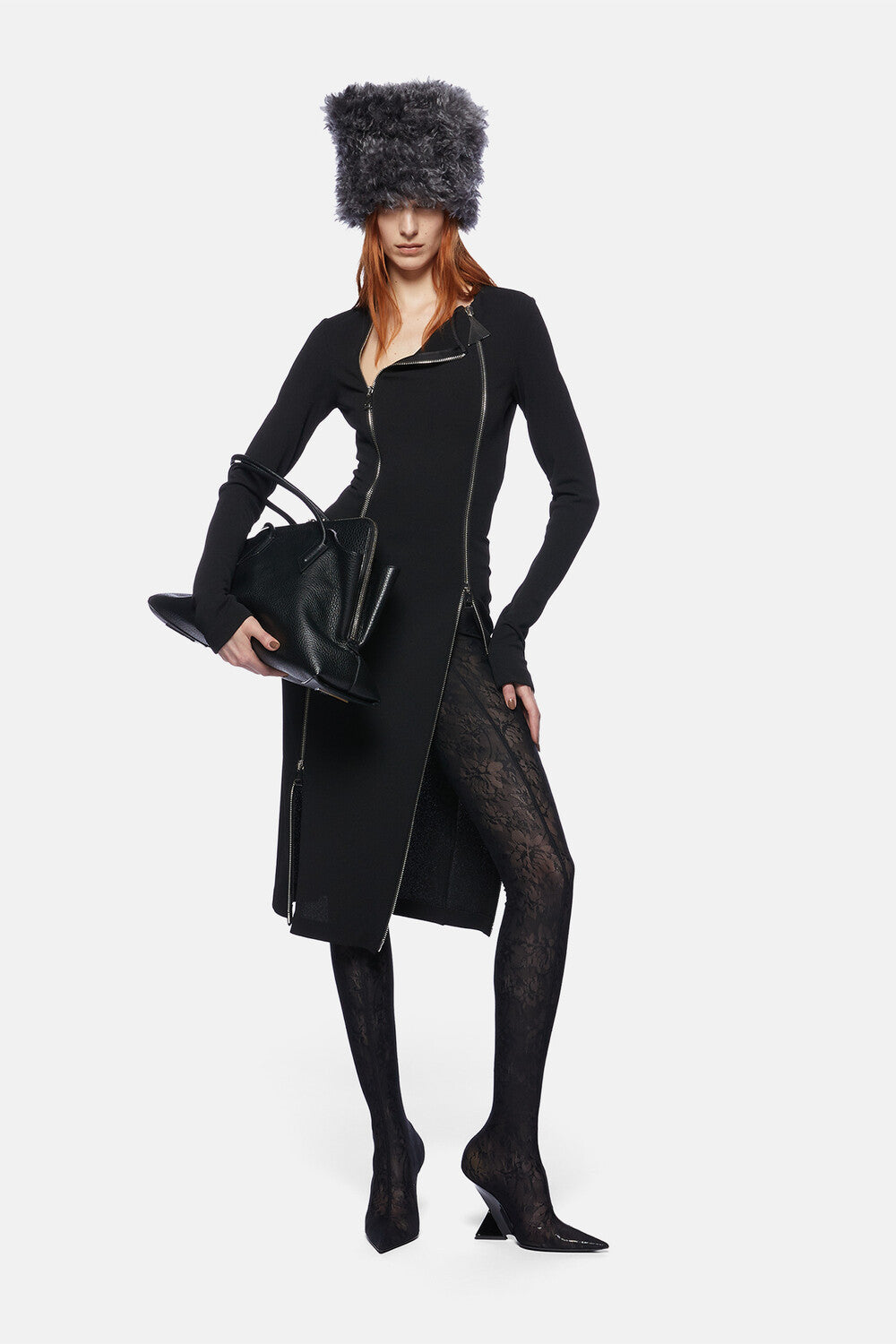Midi dress - Black
