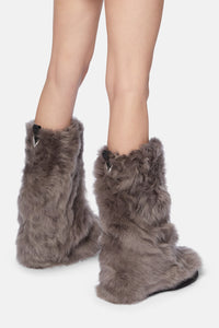 Robin combat boot - TAUPE