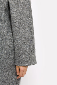 Rosy wool coat - Grey