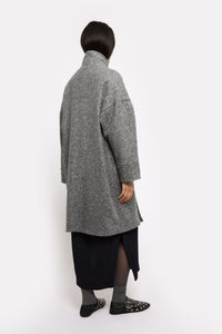 Rosy wool coat - Grey