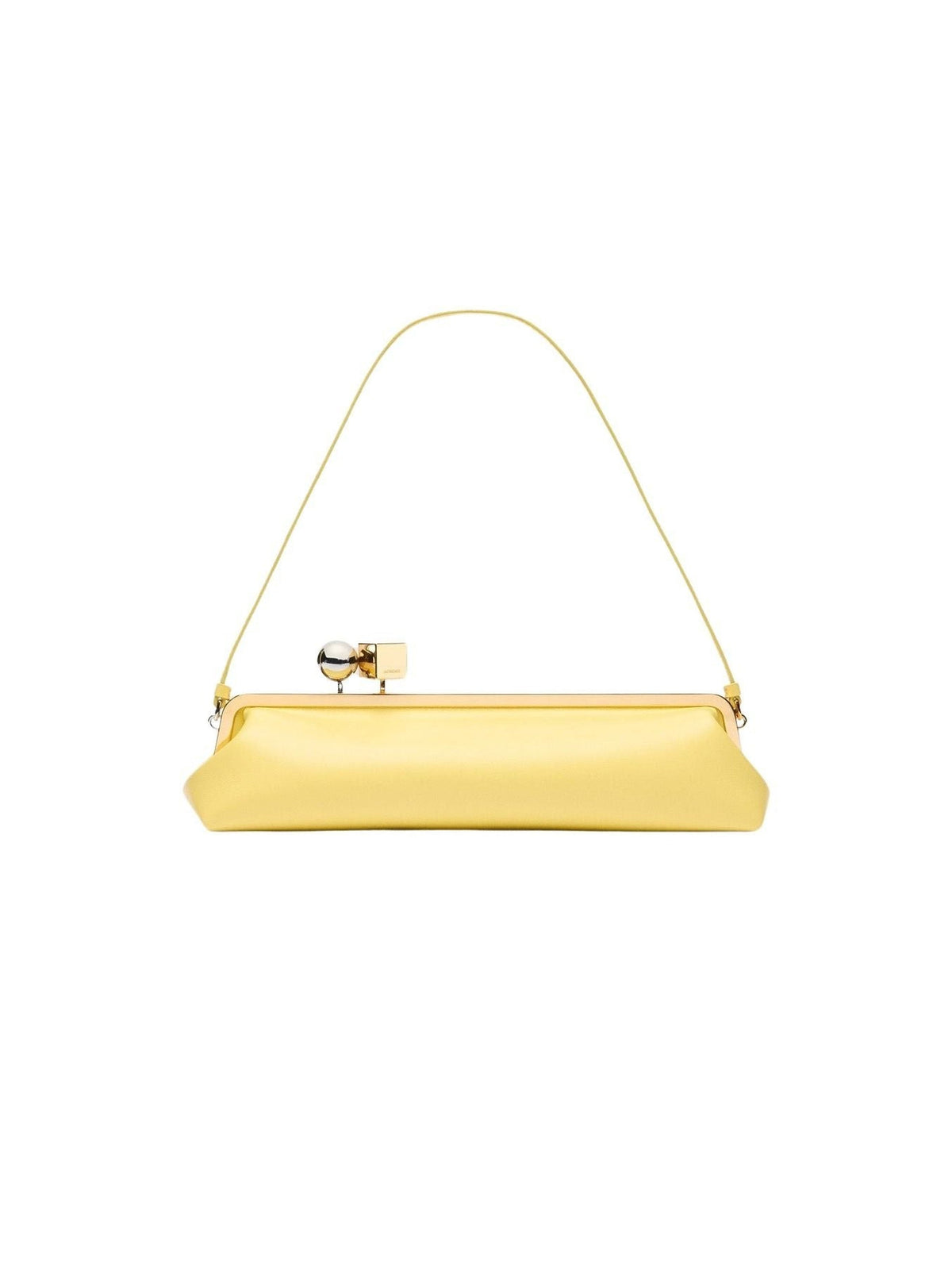 Pochette Salon en cuir - Light Yellow