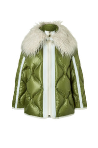 Annie quilted jacket - Cedar