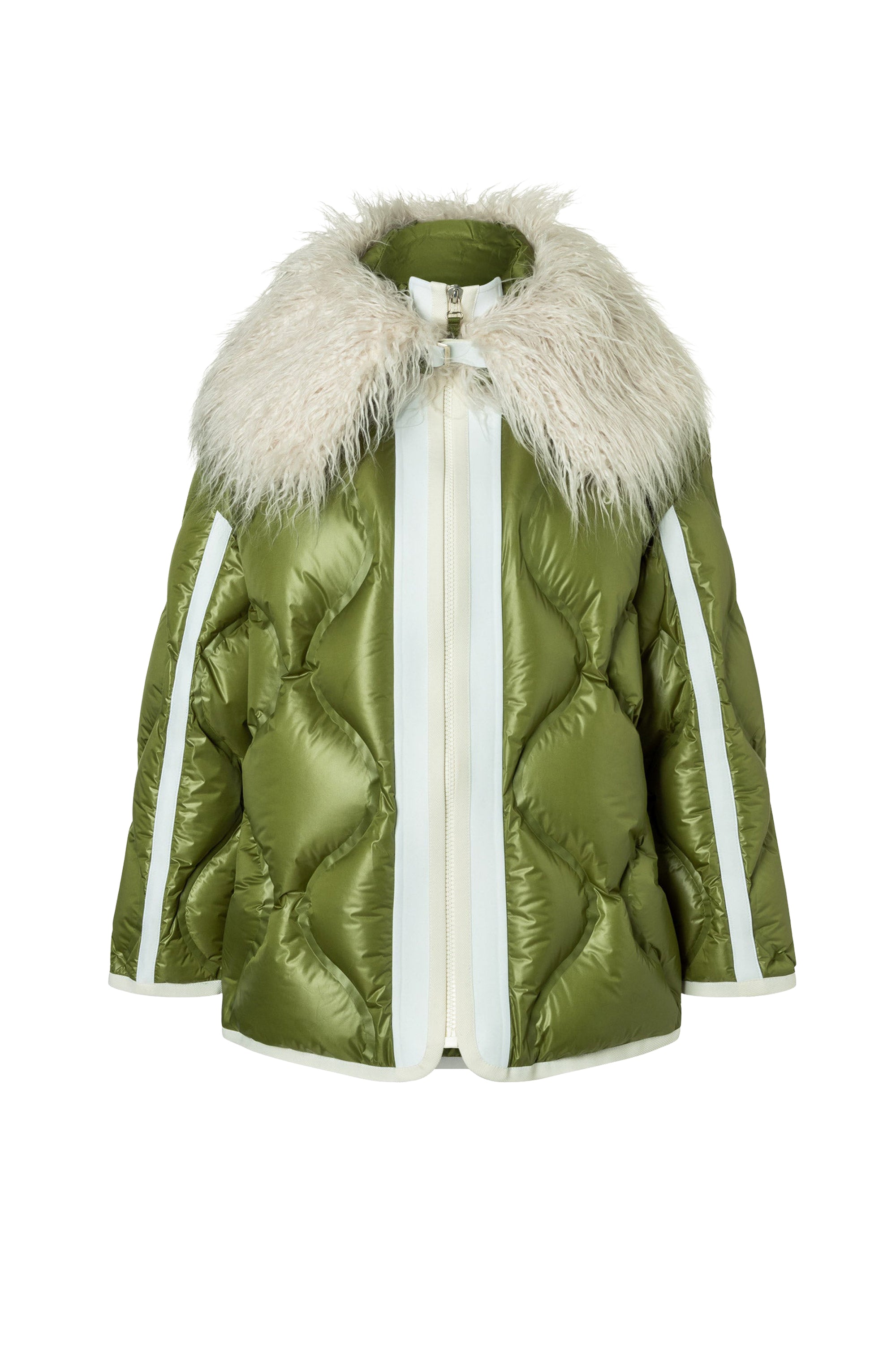 Annie quilted jacket - Cedar