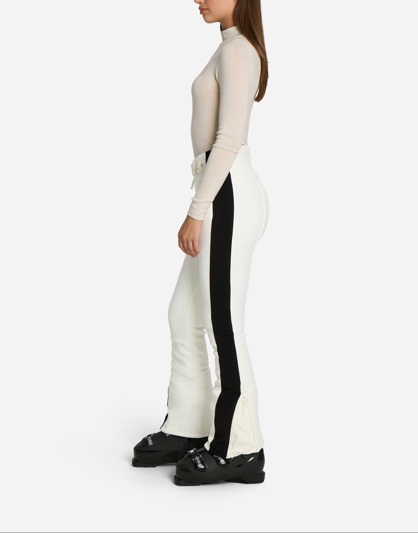 Pantalon de ski Mikaela - Blanc & Noir