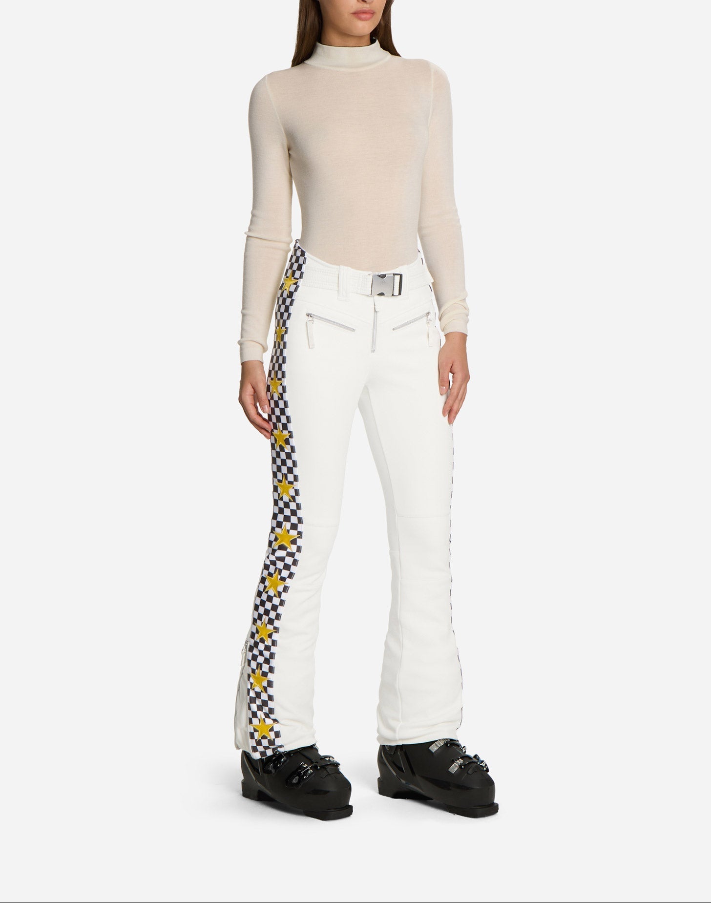 Pantalon de ski Tiby Fun - Blanc