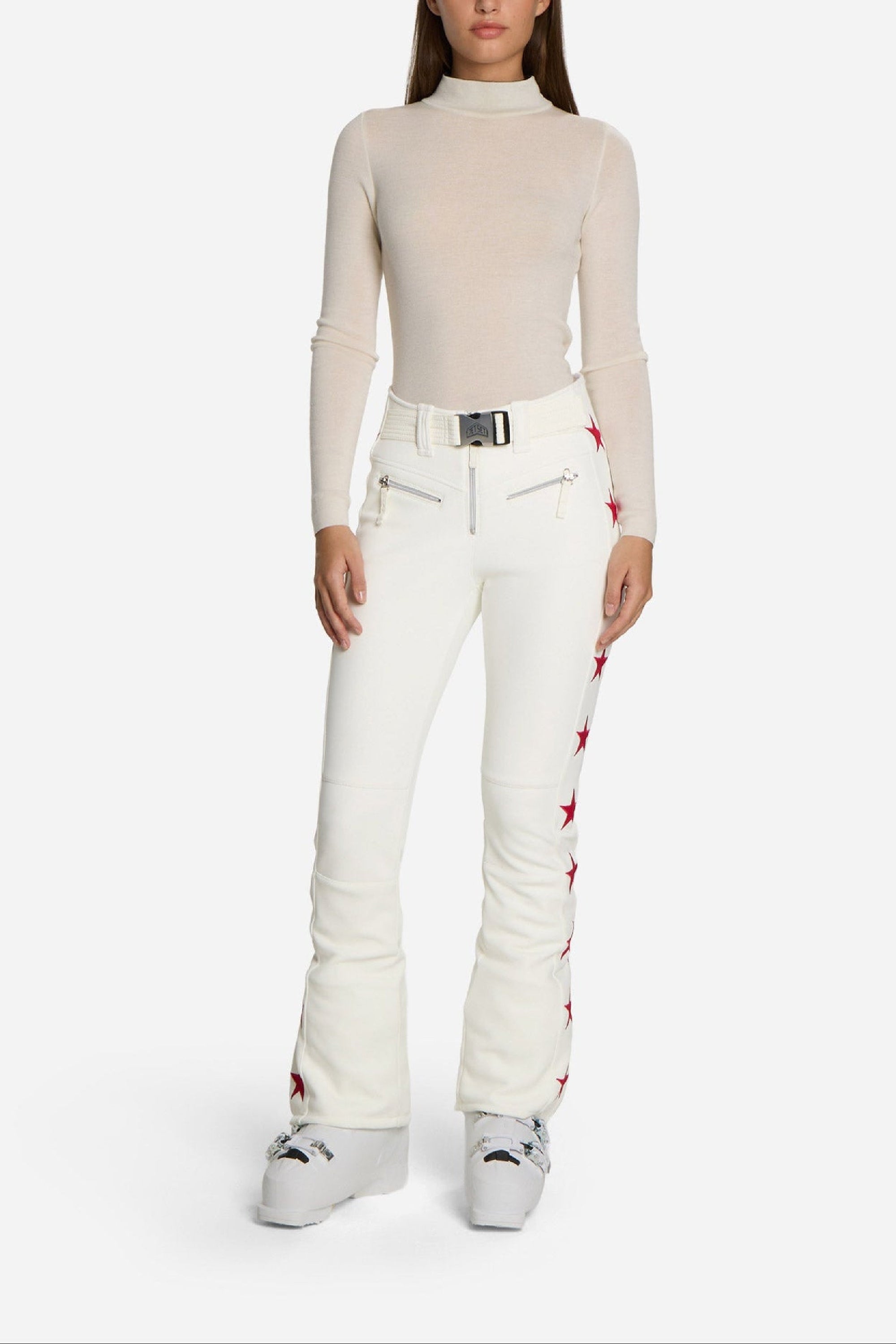 Pantalon de ski Tiby Star - Blanc