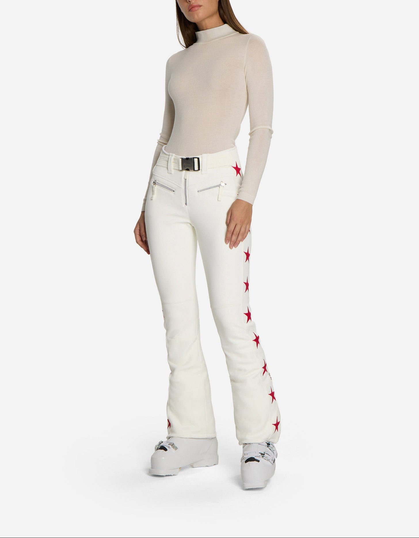 Pantalon de ski Tiby Star - Blanc