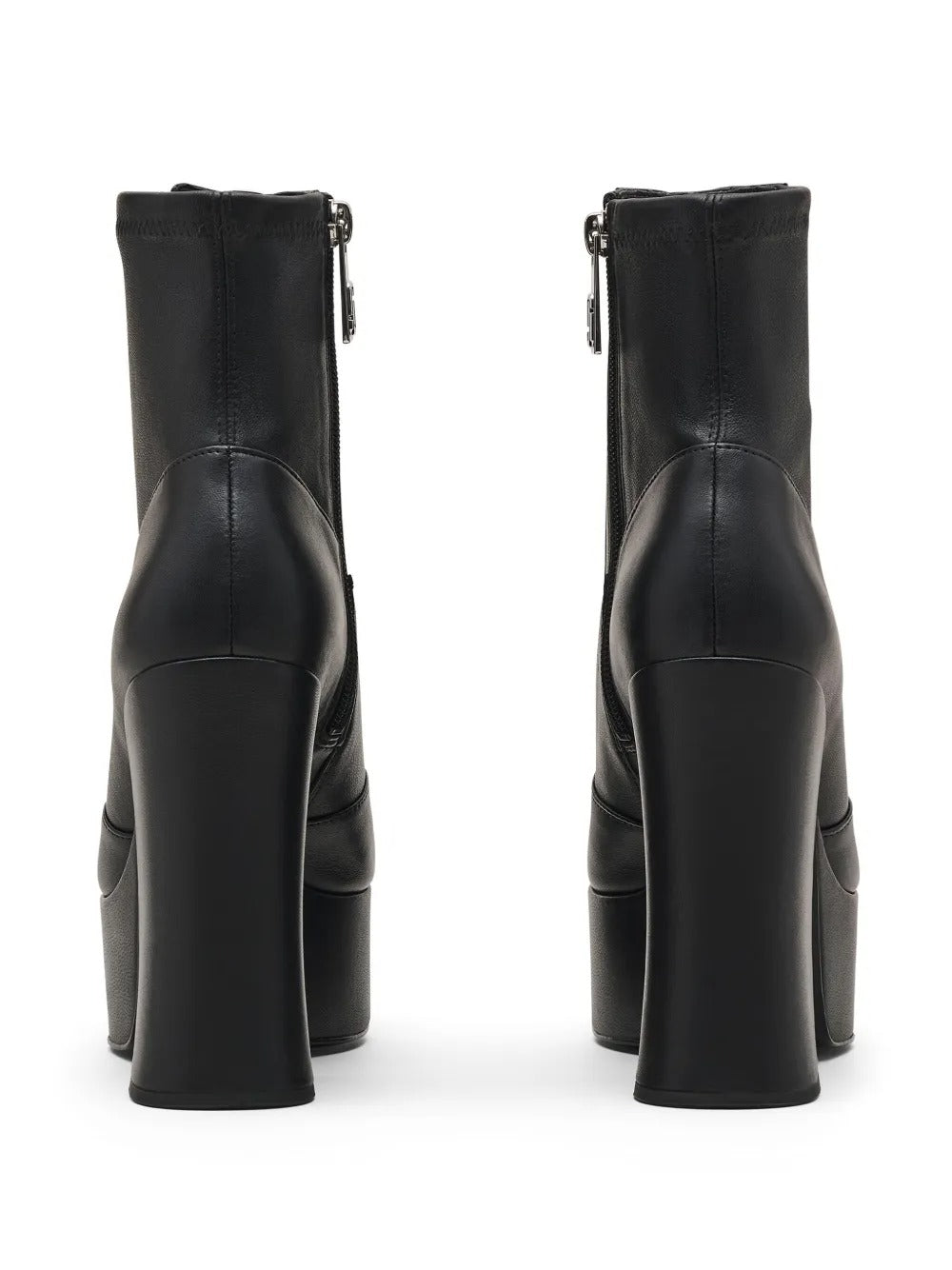 Bottines à plateforme Kiki 125 en cuir - Black