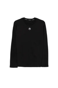 Pull ras du cou en tricot core - Black