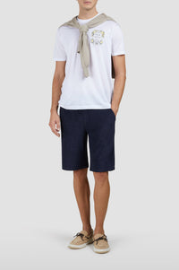 T-shirt à manches courtes imprimé - Blanc