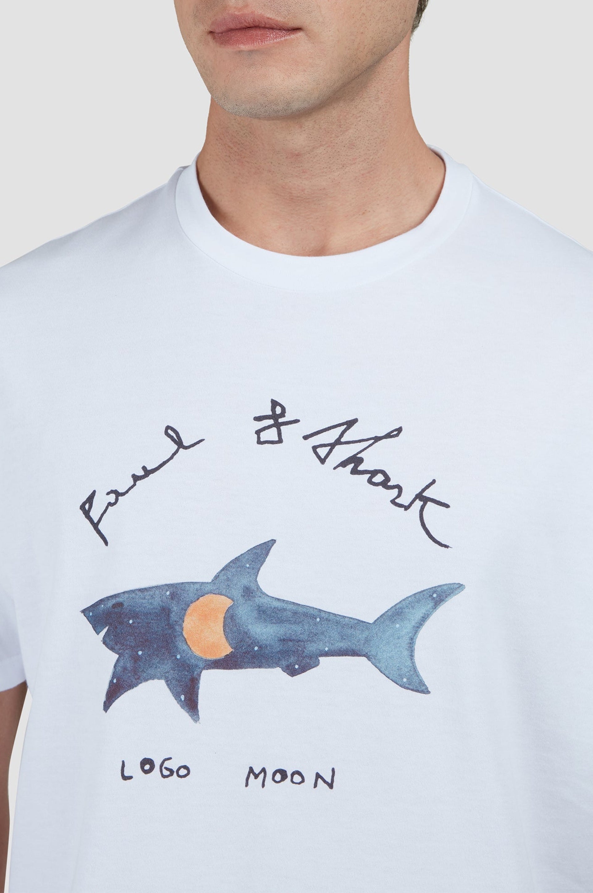 T-shirt à imprimé - Blanc