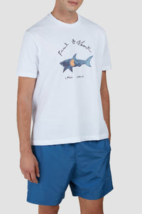 T-shirt à imprimé - Blanc