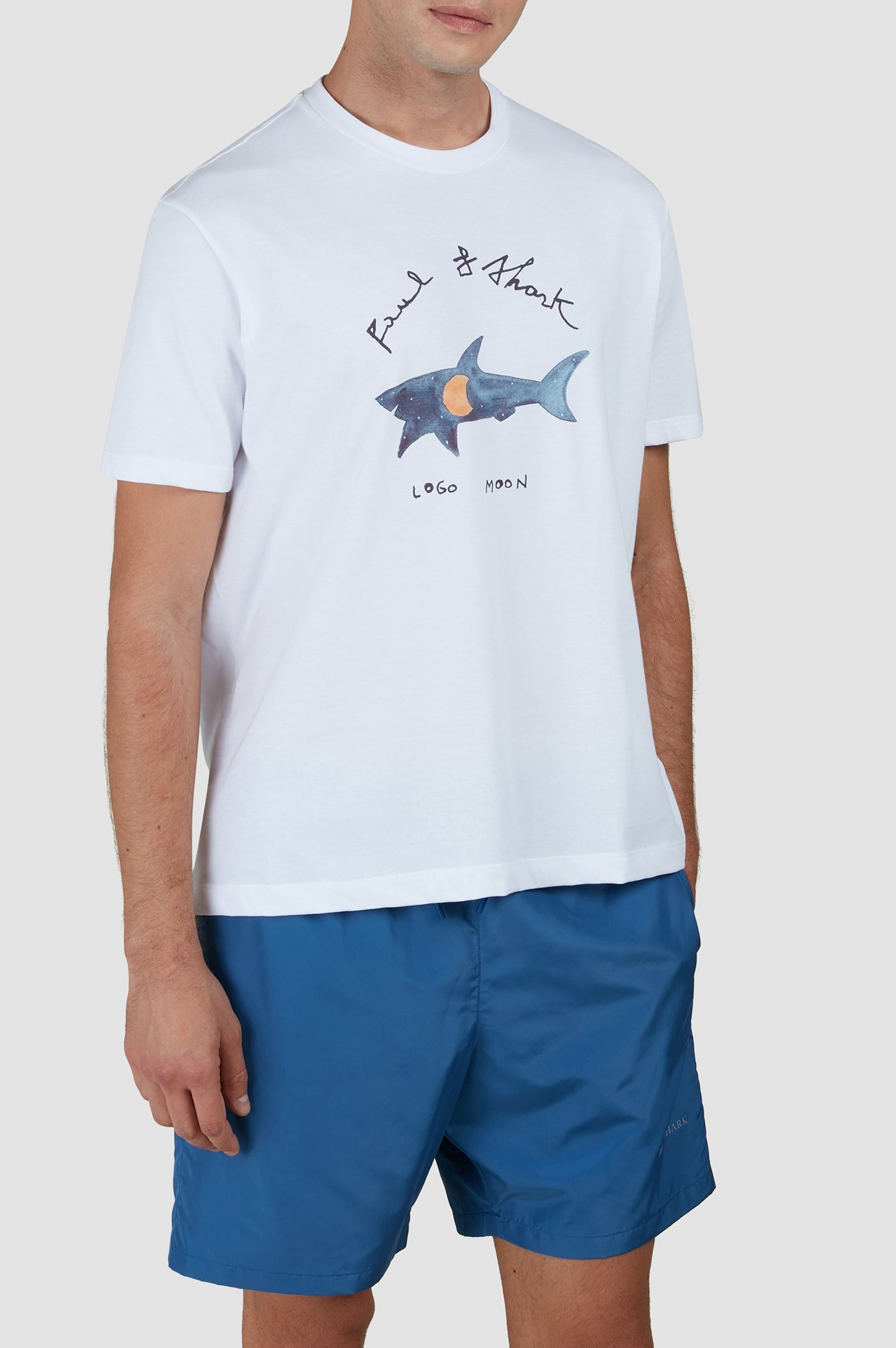 T-shirt à imprimé - Blanc