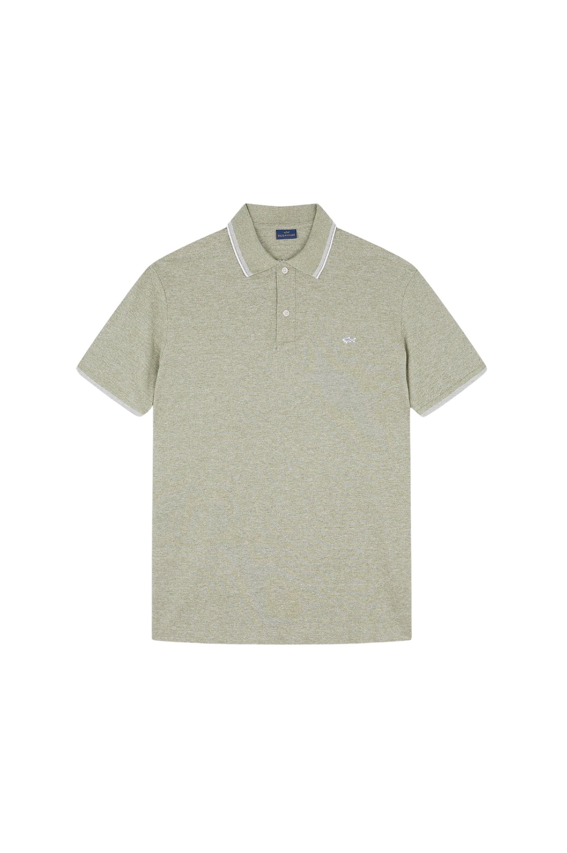 Polo boutonné et à logo - Salvia