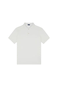 Polo boutonné - Bianco Latte