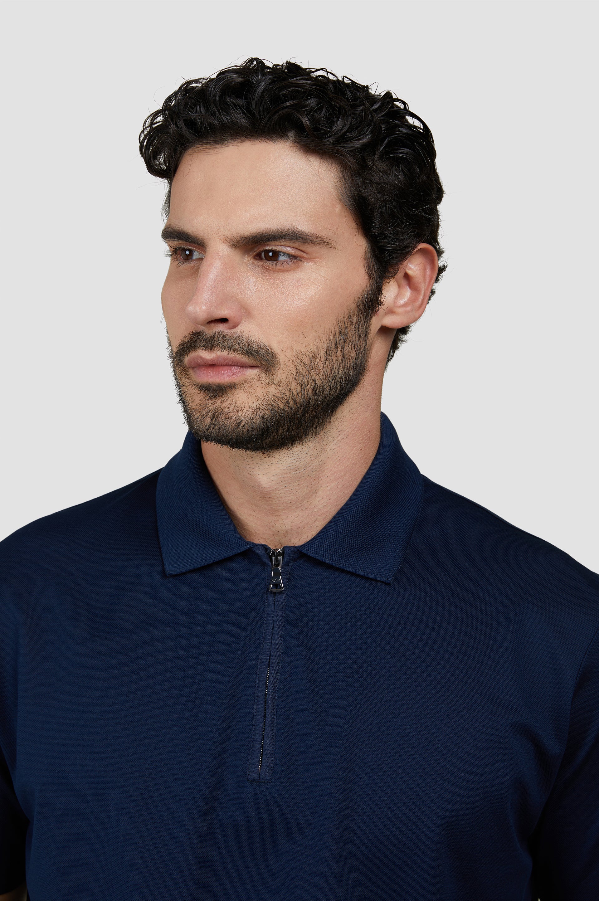 POLZIP-Polo con zip