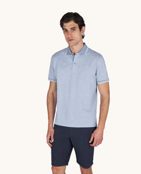 Polo à rayures et logo - Avio & Bianco