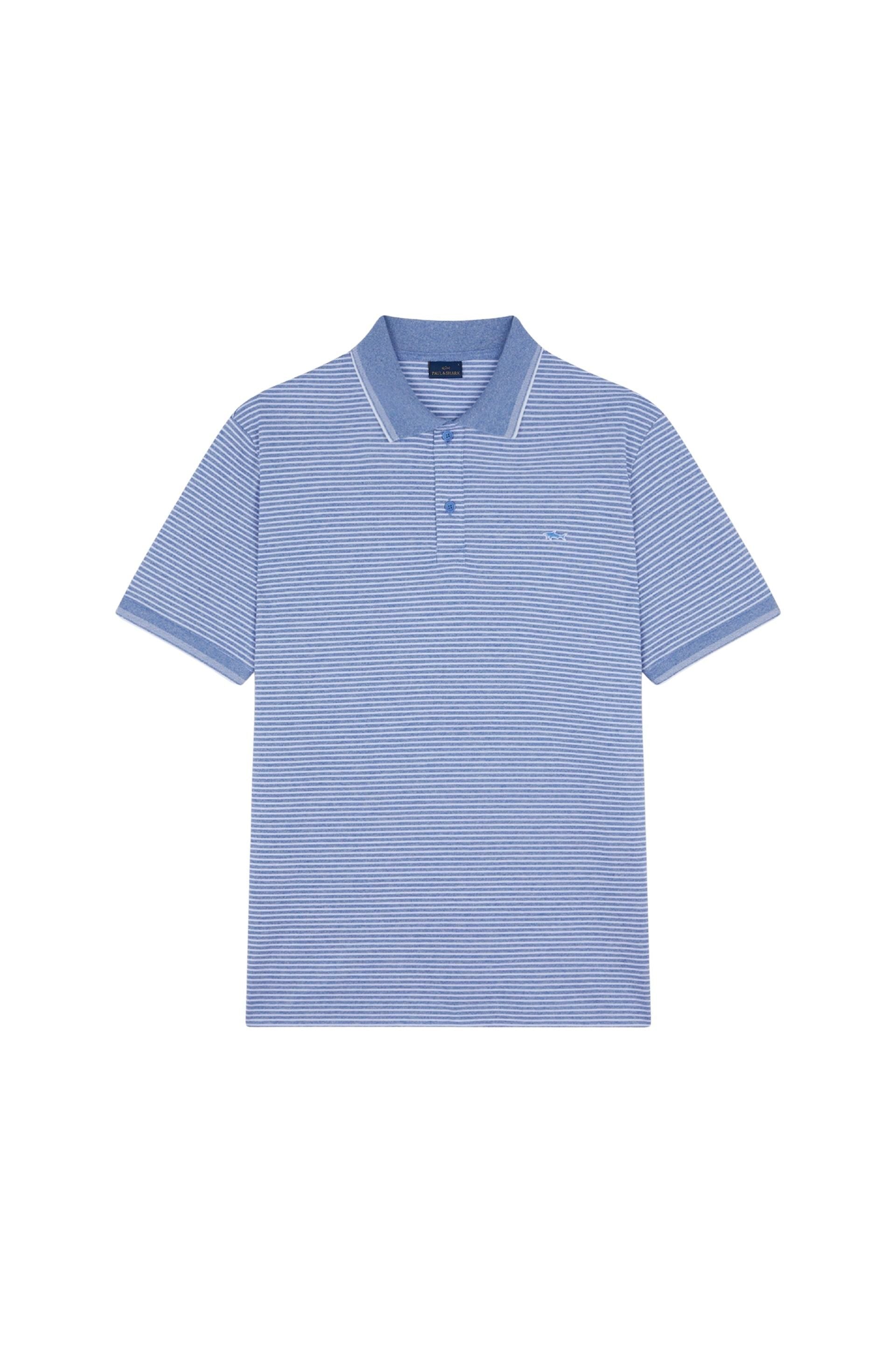 Polo à rayures et logo - Avio & Bianco