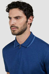 POLZIP-Polo con zip
