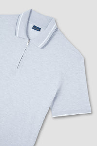 POLZIP-Polo con zip
