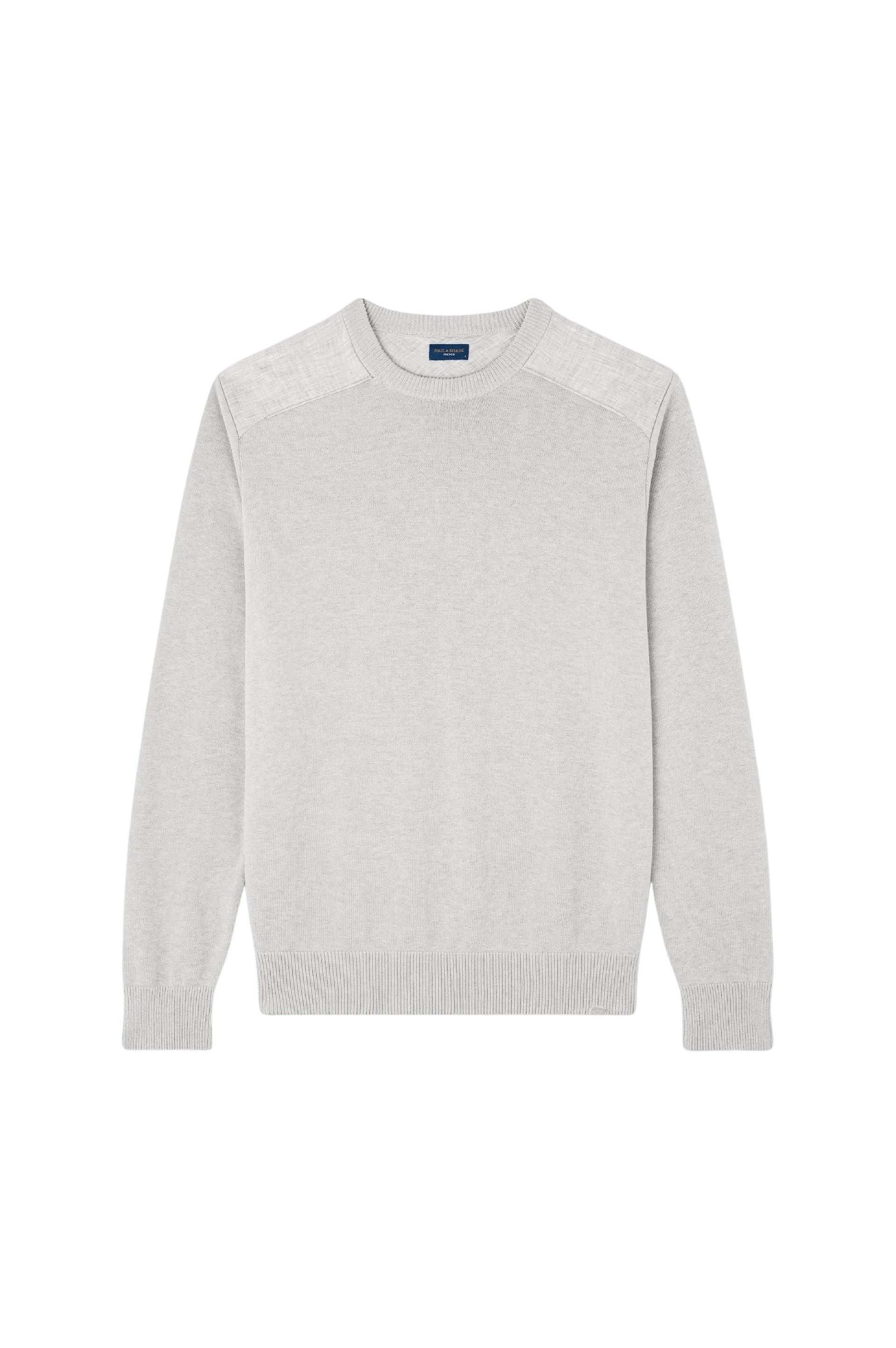 Pull à col rond - Grigio Chiaro