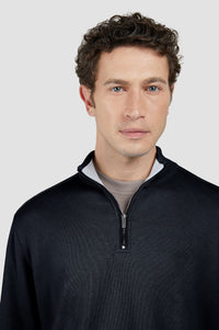 MAGHZI-Maglia half zip