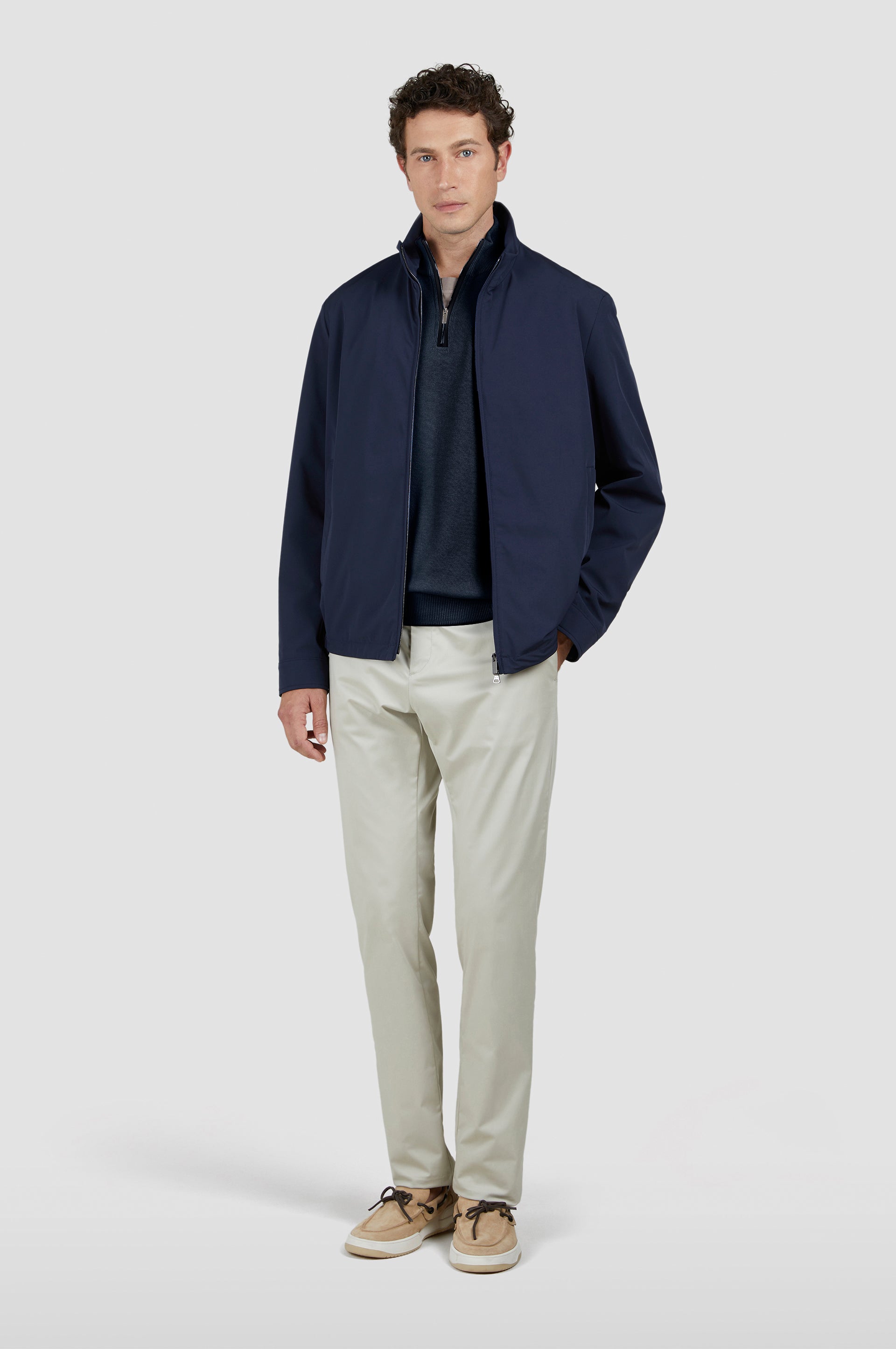 MAGHZI-Maglia half zip