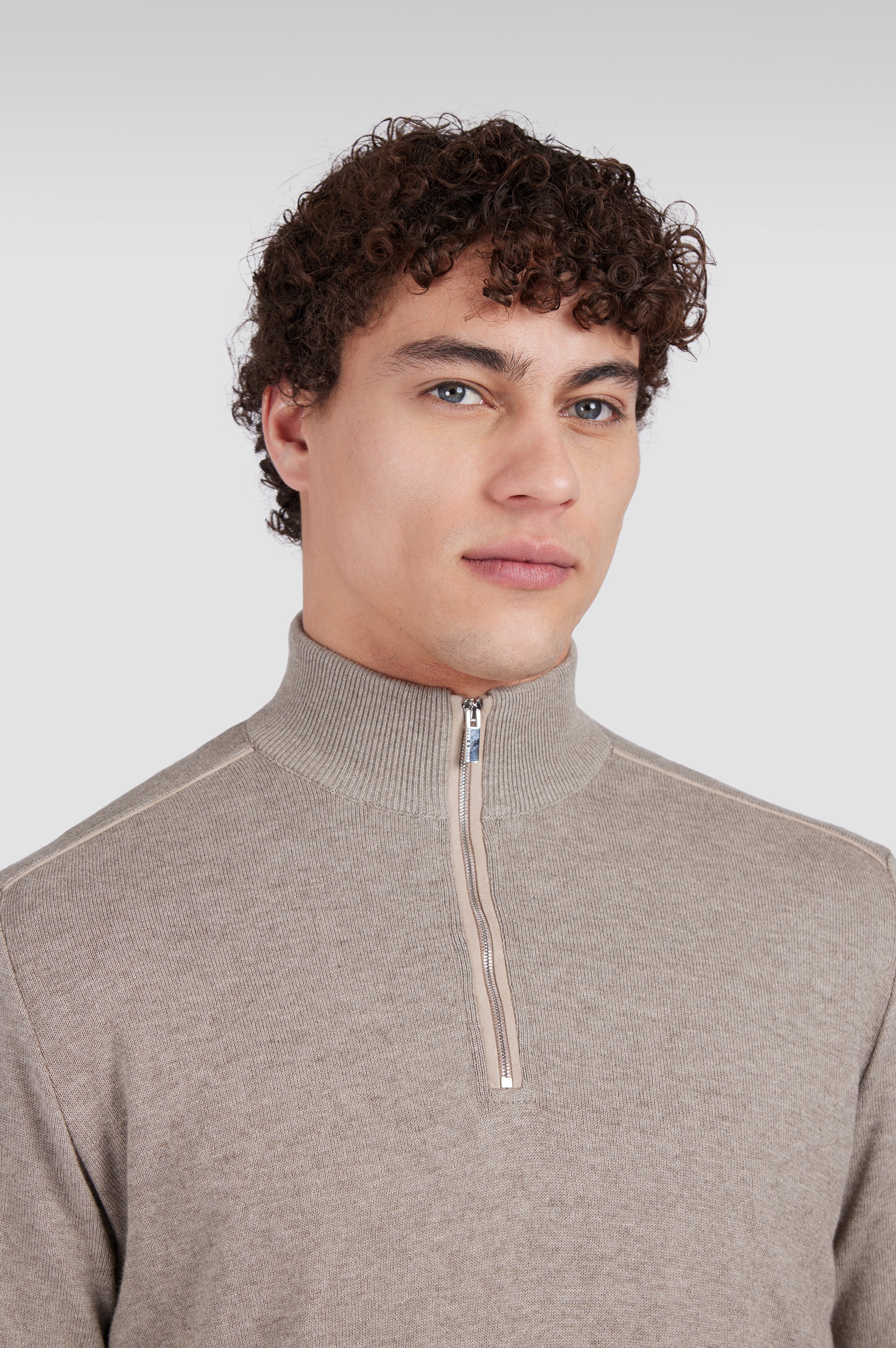 MAGHZI-Maglia half zip