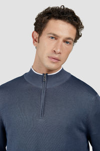 MAGHZI-Maglia half zip