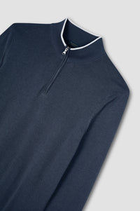 MAGHZI-Maglia half zip