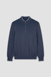 MAGHZI-Maglia half zip