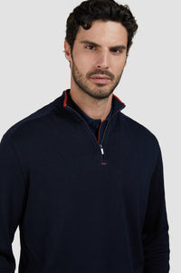 MAGHZI-Maglia half zip