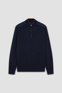 MAGHZI-Maglia half zip
