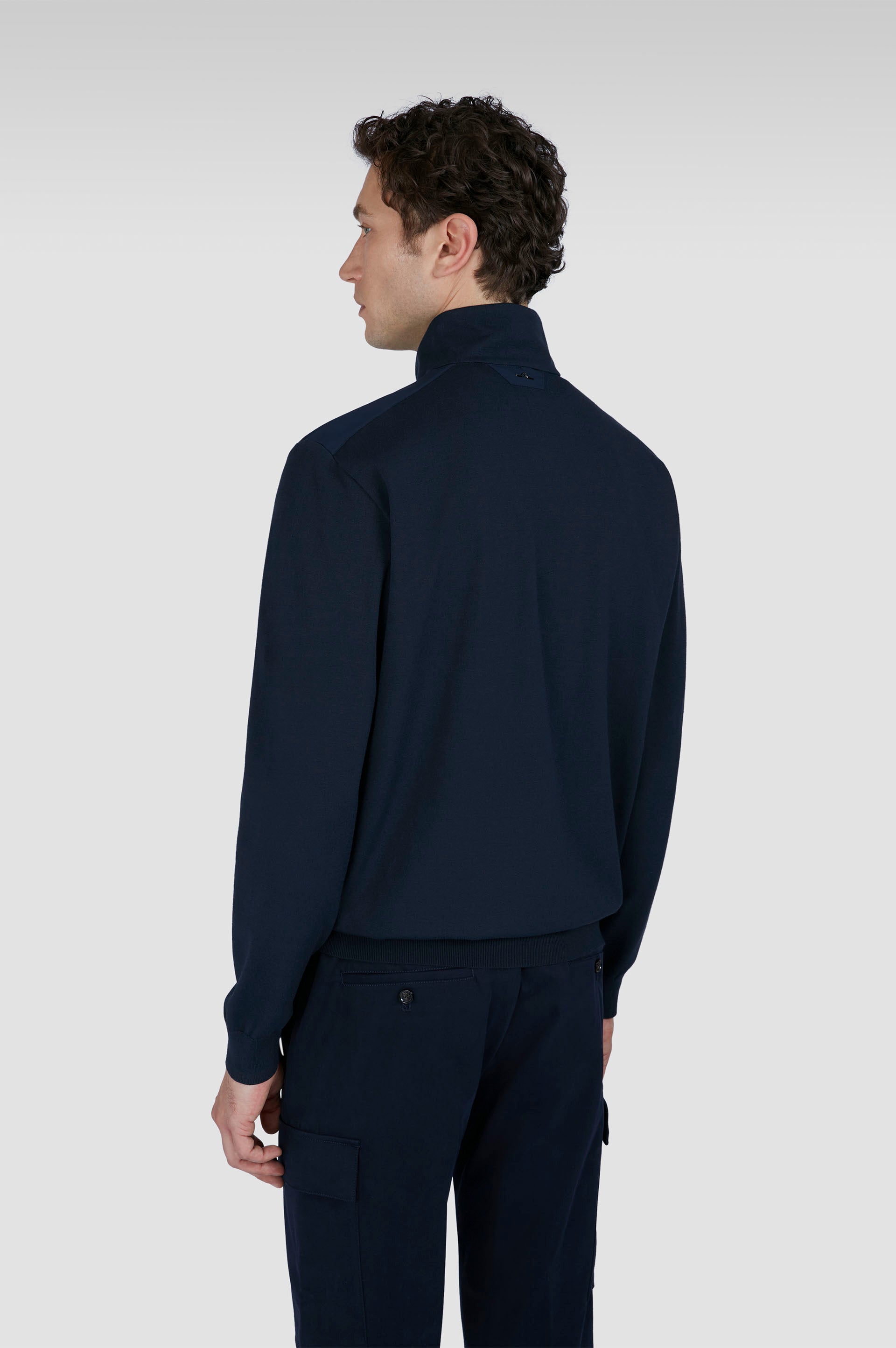 MAGHZI-Maglia half zip