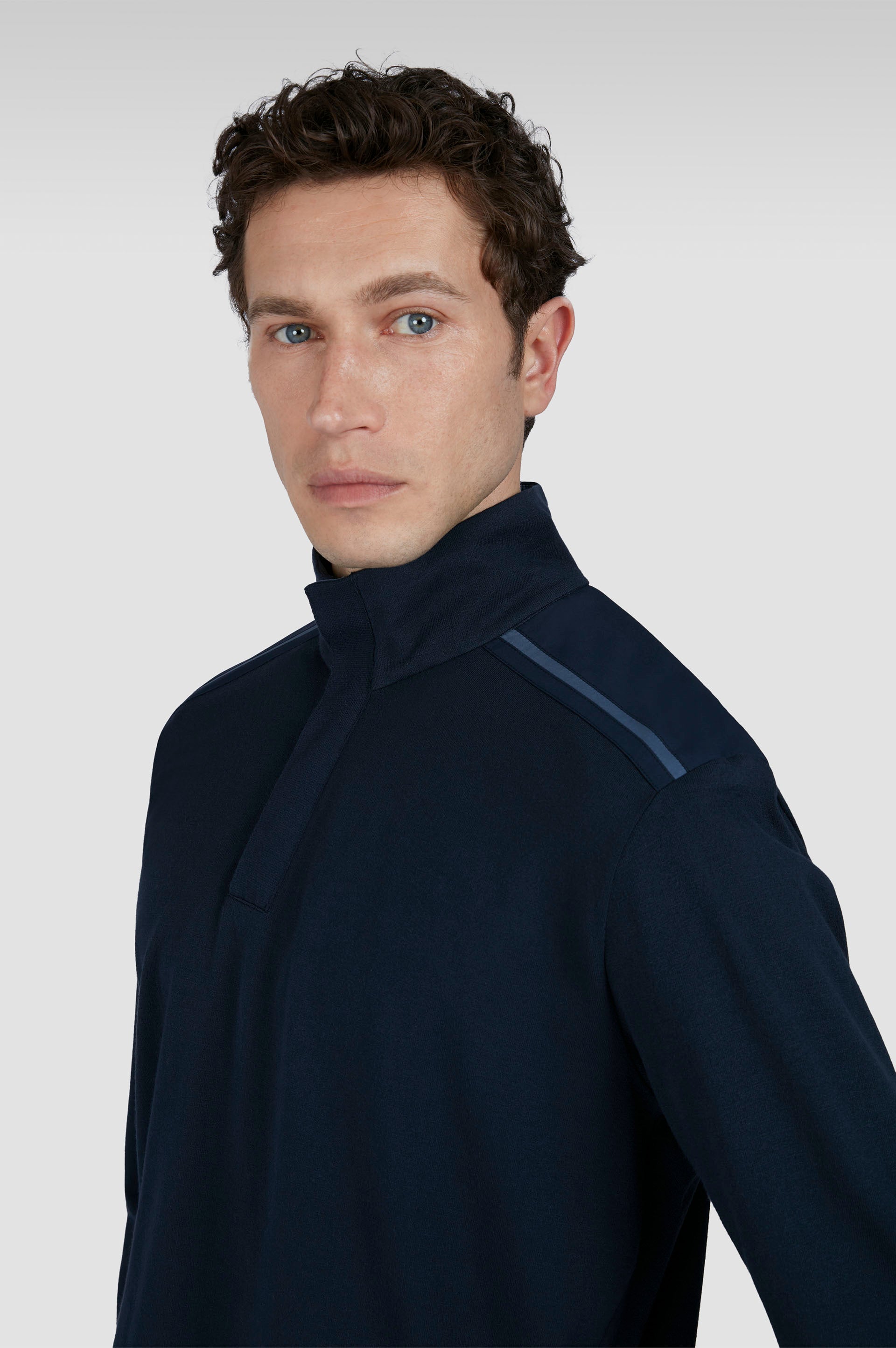 MAGHZI-Maglia half zip