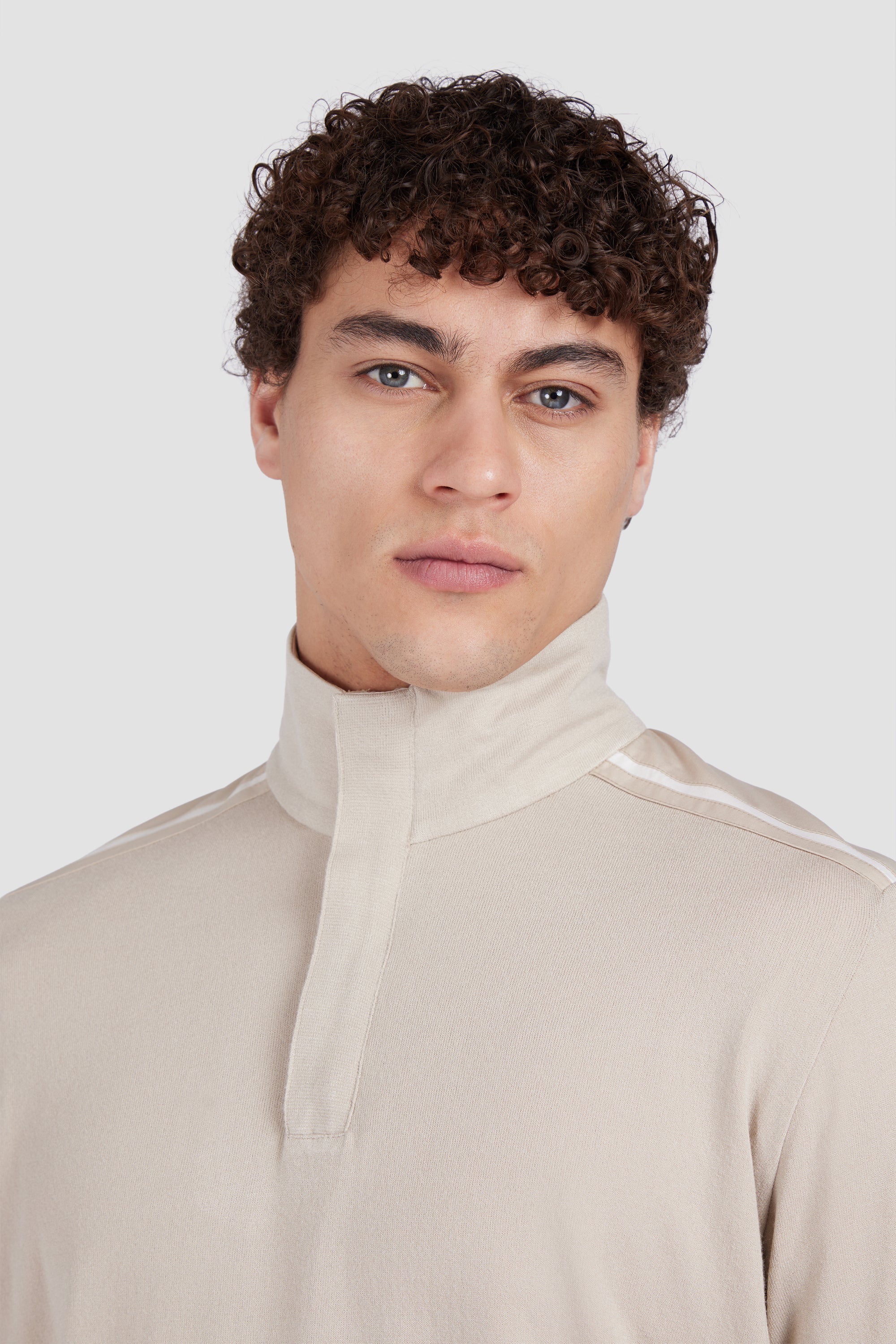 MAGHZI-Maglia half zip