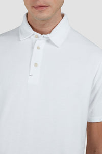 Polo à manches courtes - Blanc
