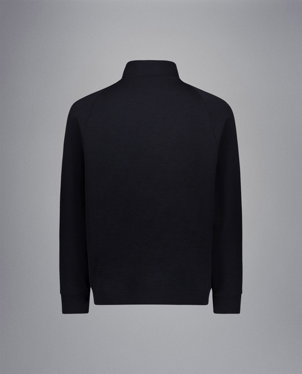 Cardigan with embroidered logo - Blue chequered