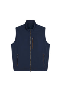 Gilet sans manches à détails contrastés - Blu Dama