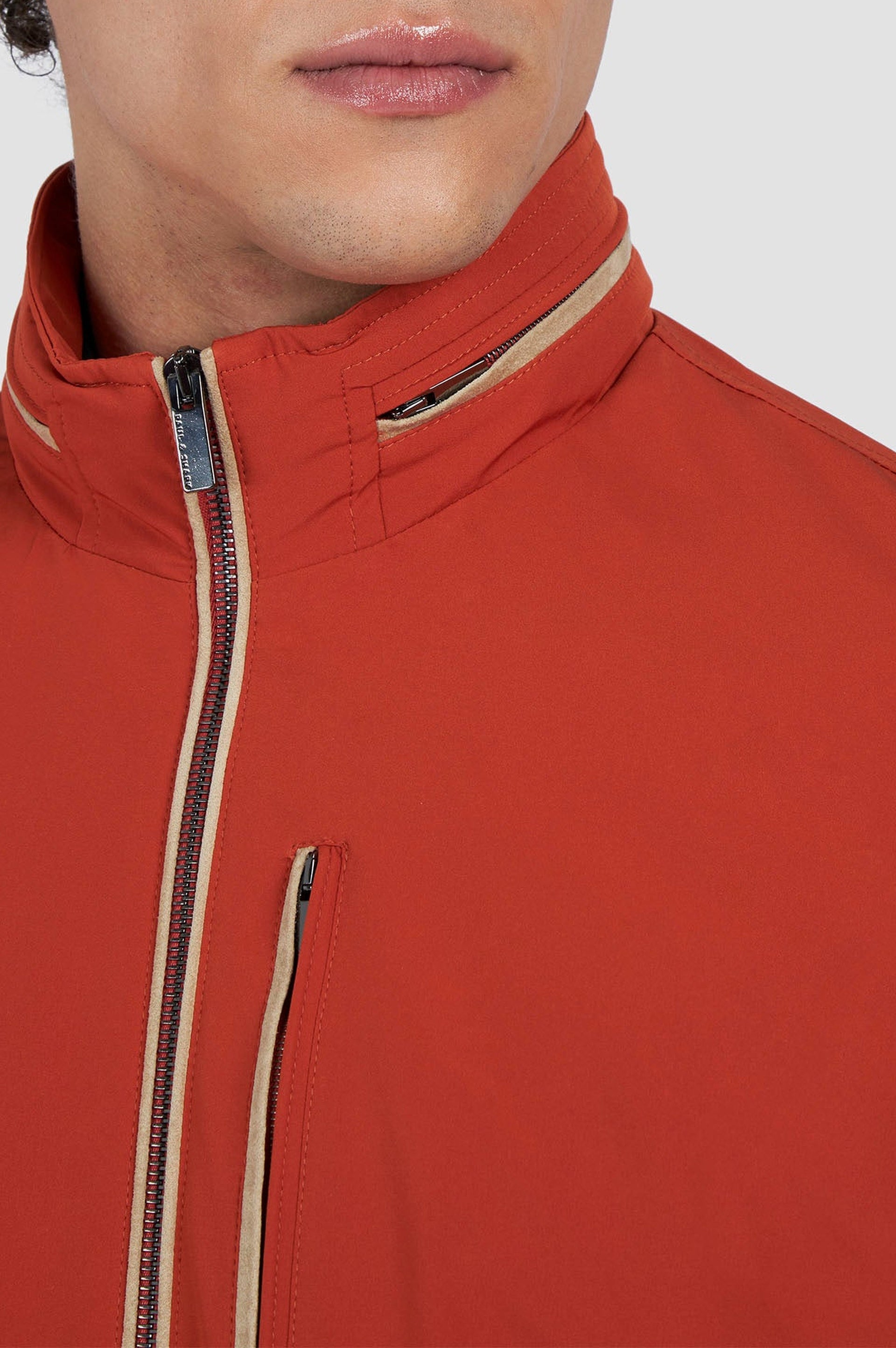 Long-sleeved jacket - Red