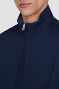 Veste à zip réversible - Bleu & bleu aviation