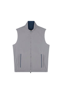 Gilet sans manches réversible - Grigio Avio