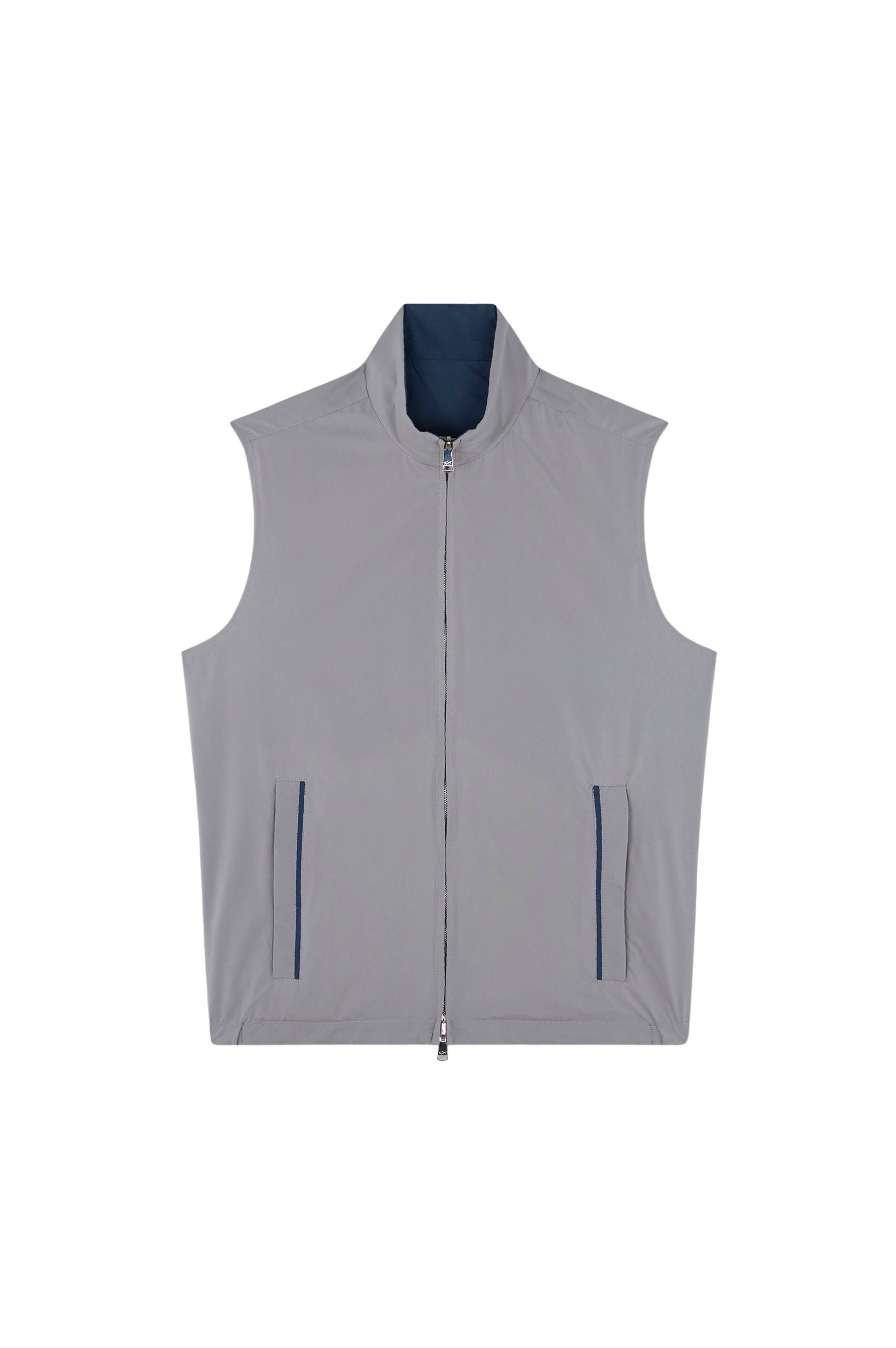 Gilet sans manches réversible - Grigio Avio