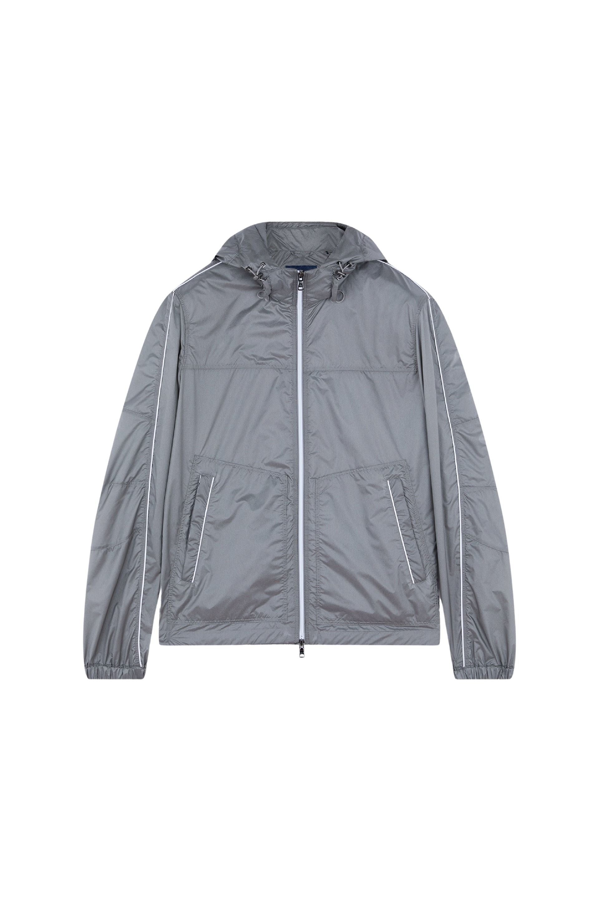 Coupe-vent à capuche - Grigio