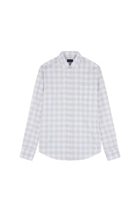 Chemise à carreaux - Bianco Quadri Beige
