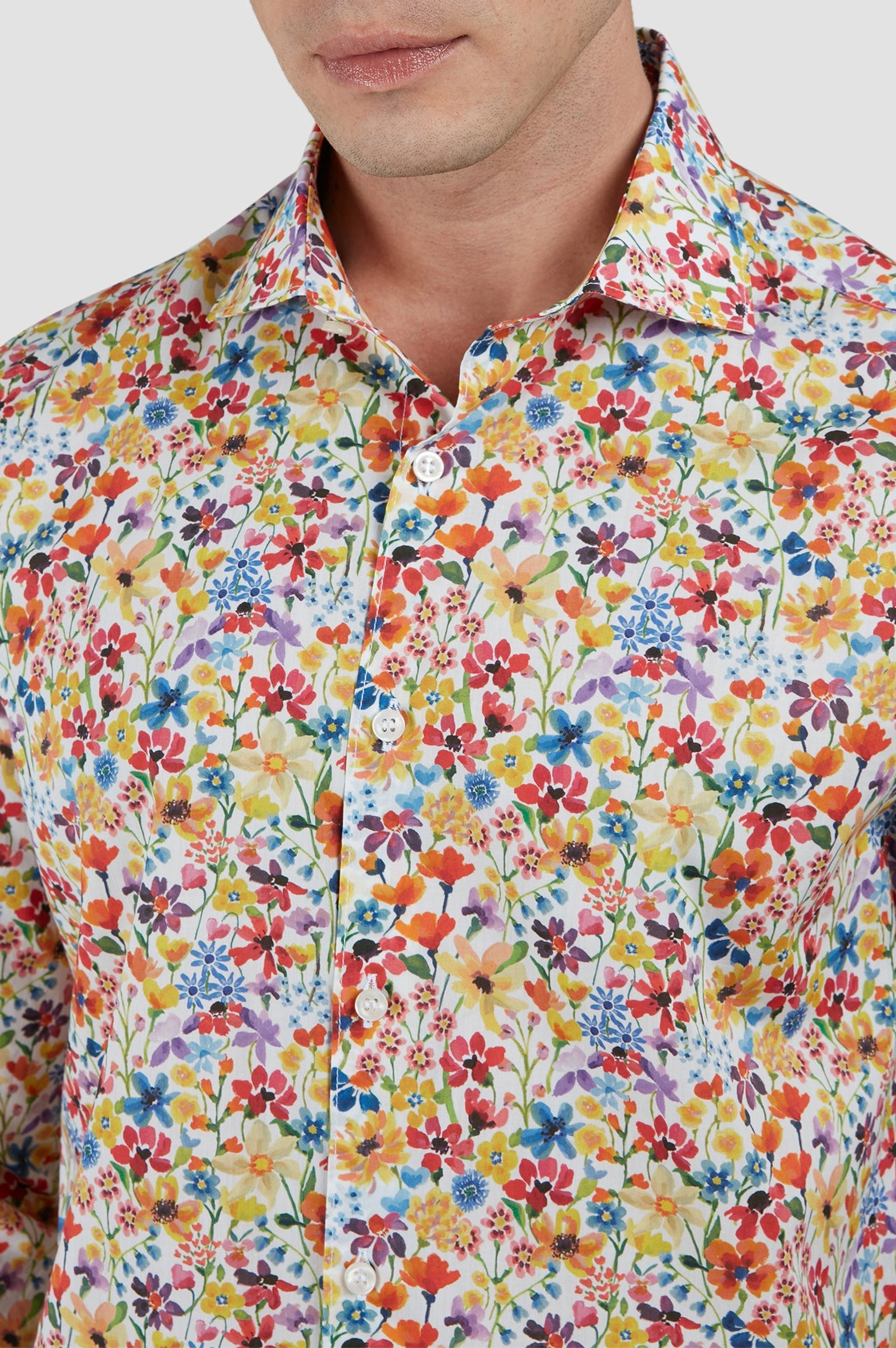 Chemise à motifs liberty - Imprimé floral