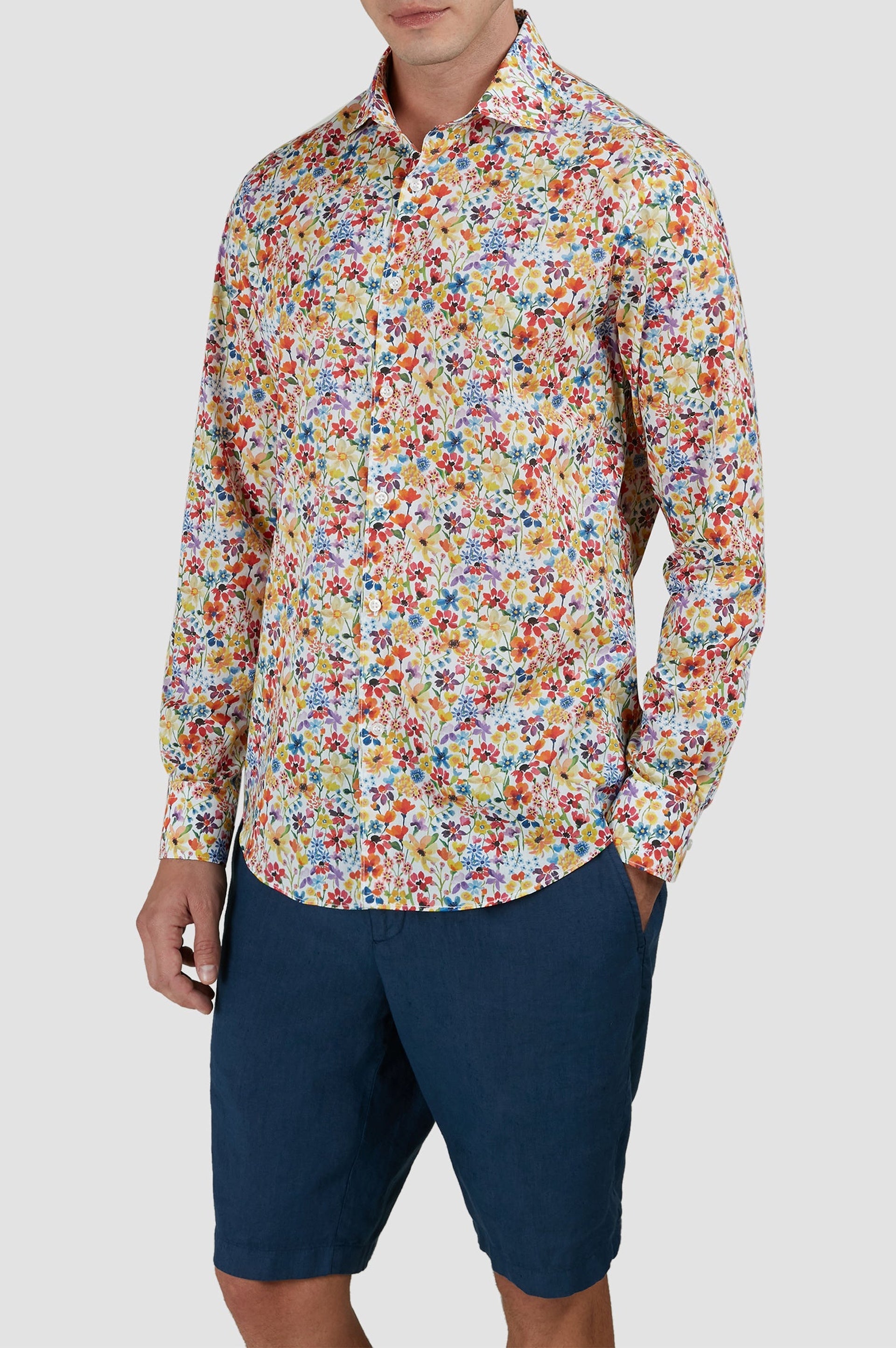 Chemise à motifs liberty - Imprimé floral