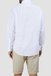 Chemise à manches longues - Blanc