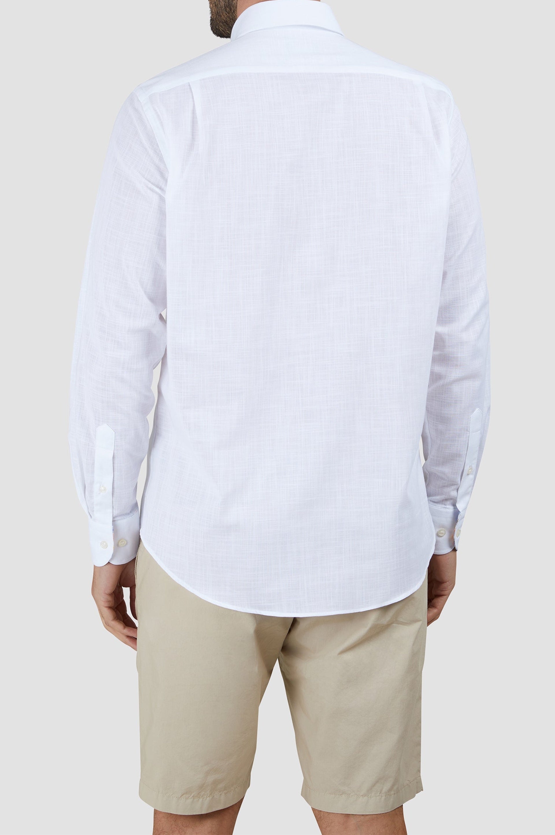 Chemise à manches longues - Blanc